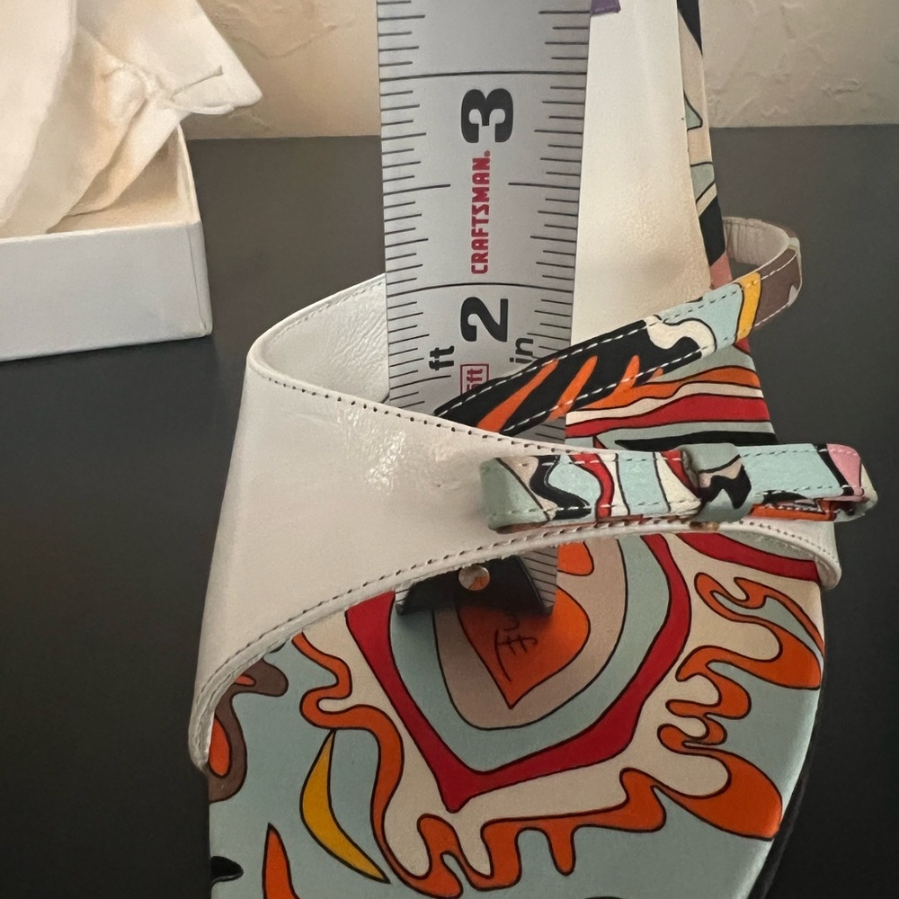 Emilio Pucci High Heeled Sandals Size 41 New in Box - Picture 16 of 16
